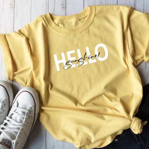 T-shirt ''Hello''