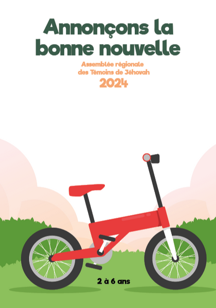 Cahier DIGITAL d'activités de la Convention 2024 "Annonçons la bonne nouvelle" 2 à 6 ans