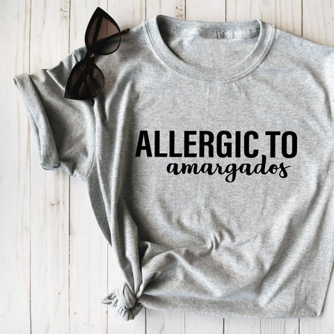 T-shirt ''Allergic to''
