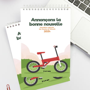 Cahier d'activités de assemblée régionale 2024 "Annonçons la bonne nouvelle" 2 à 6 ans