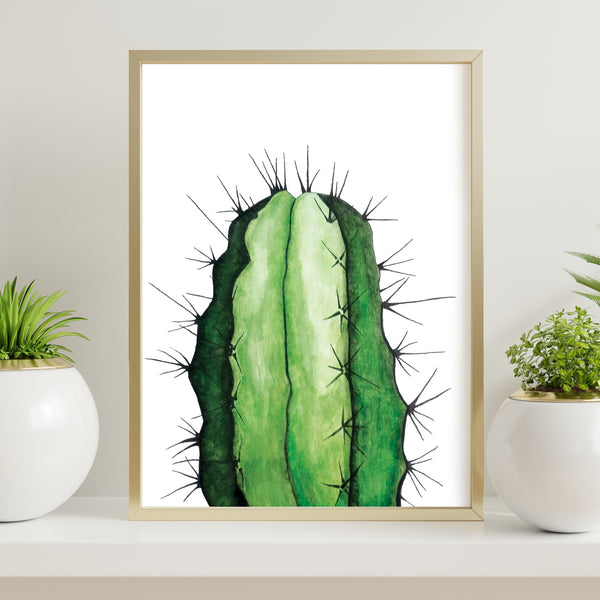 Cadre cactus imprimable