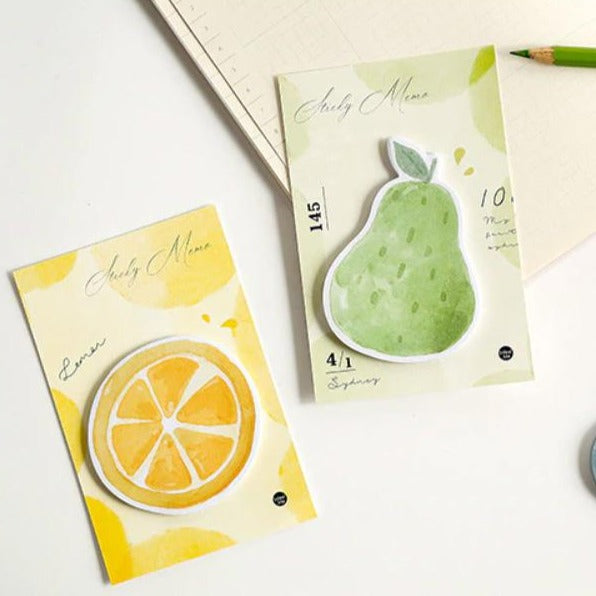 Post-its fruits